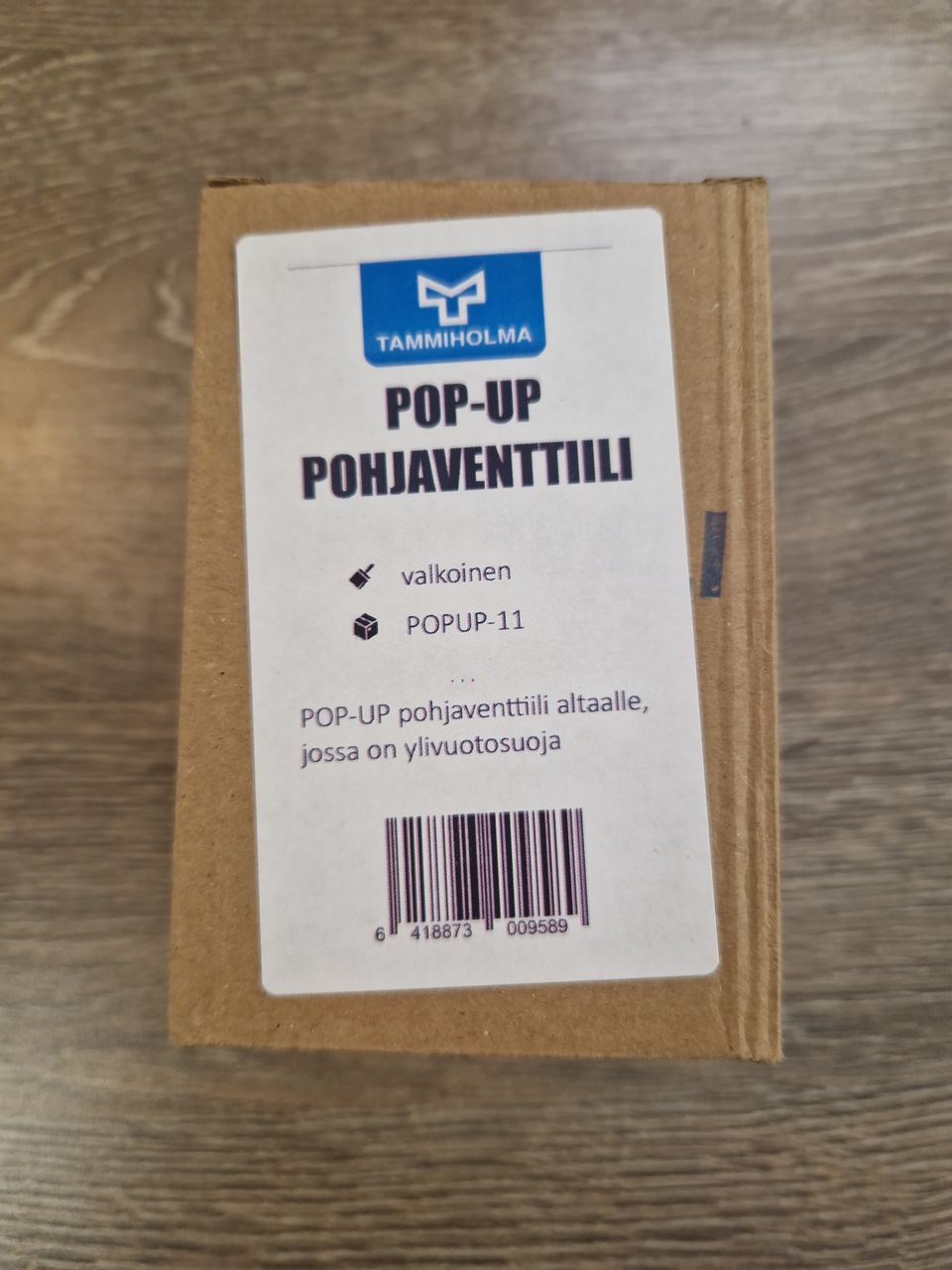 Pop-up pohjaventiili Tammiholma