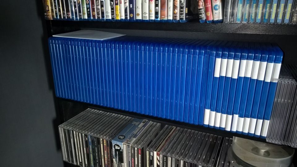 Amaray Blu-ray tuplakotelo, Slim 11mm, Machine-pack-quality