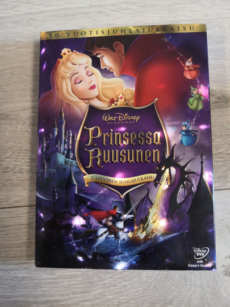 Disneyn Prinsessa Ruusunen 2-levyinen juhlajulkaisu DVD