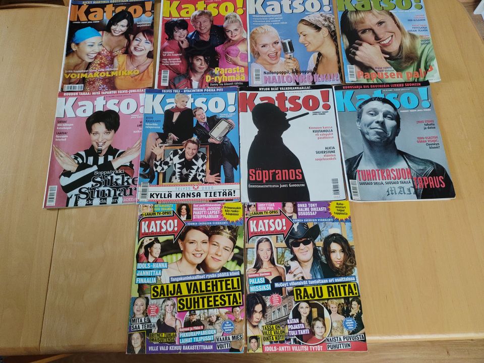 Katso lehtiä 2000-2001 ja 2003