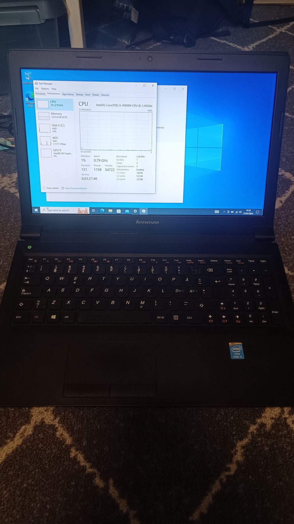 Lenovo b5400 läppäri