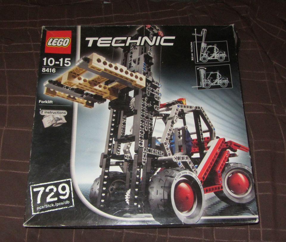 Lego Technic Forklift 8416