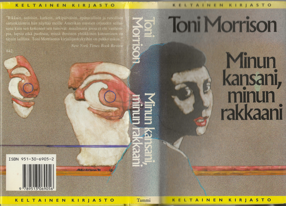 Tammen Keltaisen Kirjaston naiskirjailijat -kokoelma. Morrison, Munro...