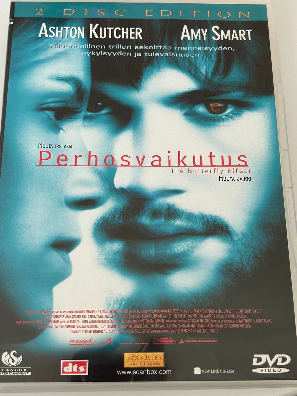 Perhosvaikutus dvd