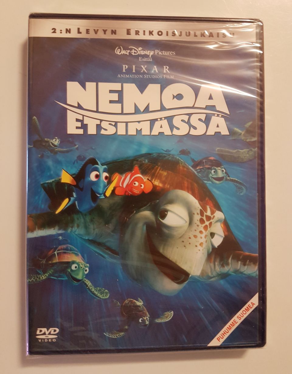Nemoa etsimässä - Disney Pixar klassikko UUSI