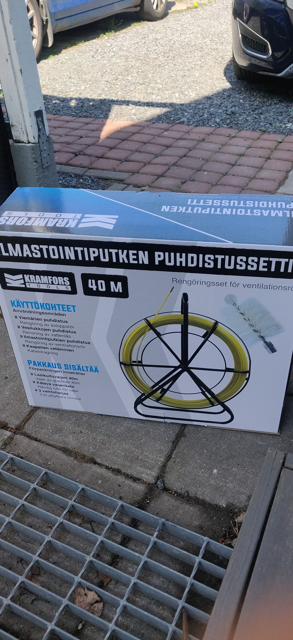 Ilmastointiputken puhdistussetti