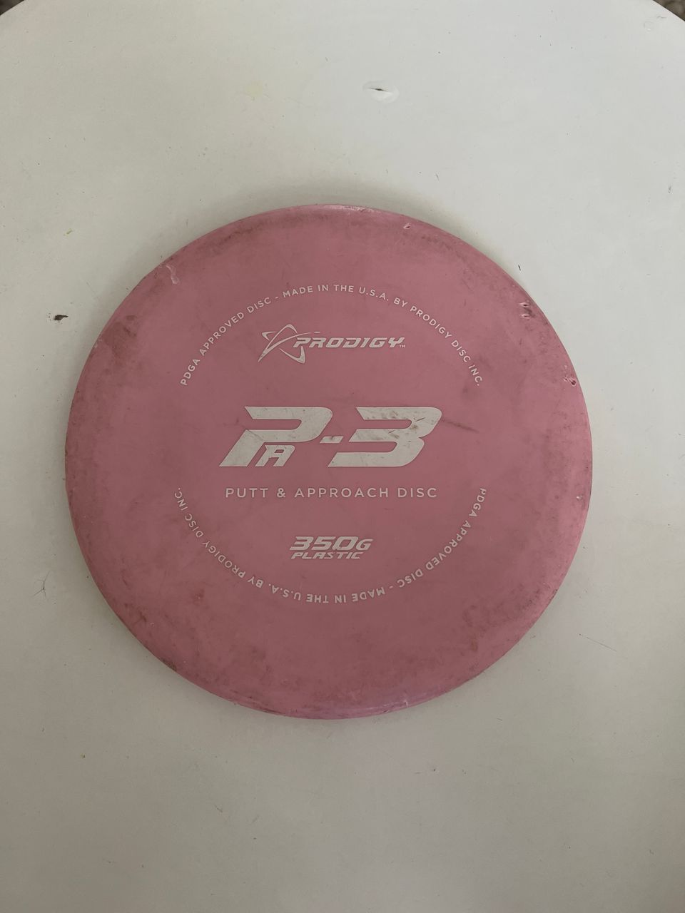Pa3 350g Plastic Prodigy Frisbeegolf kiekko