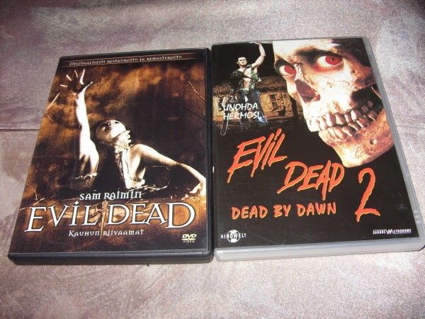 Evil Dead 1 & Evil Dead 2 - Dead By Dawn DVD - LEVYT