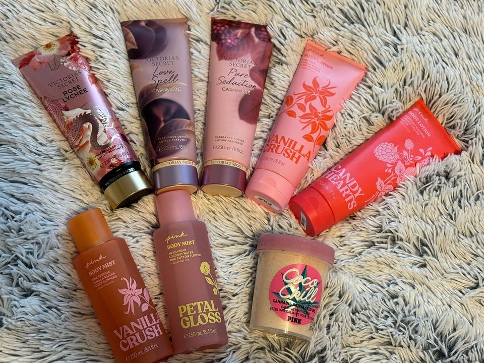 Vs body mists and lotions