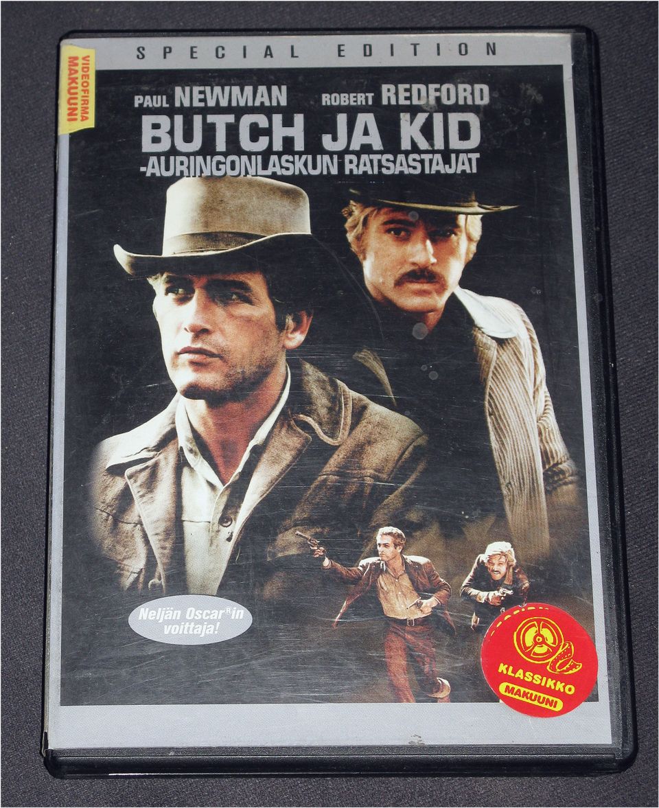 DVD Butch ja Kid - Auringonlaskun ratsastajat (Special Edition)