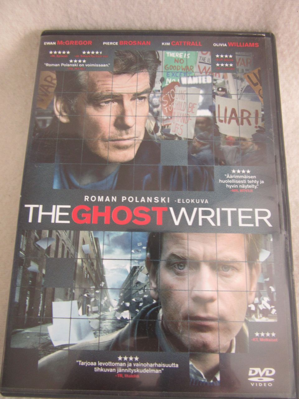 The Ghost Writer dvd