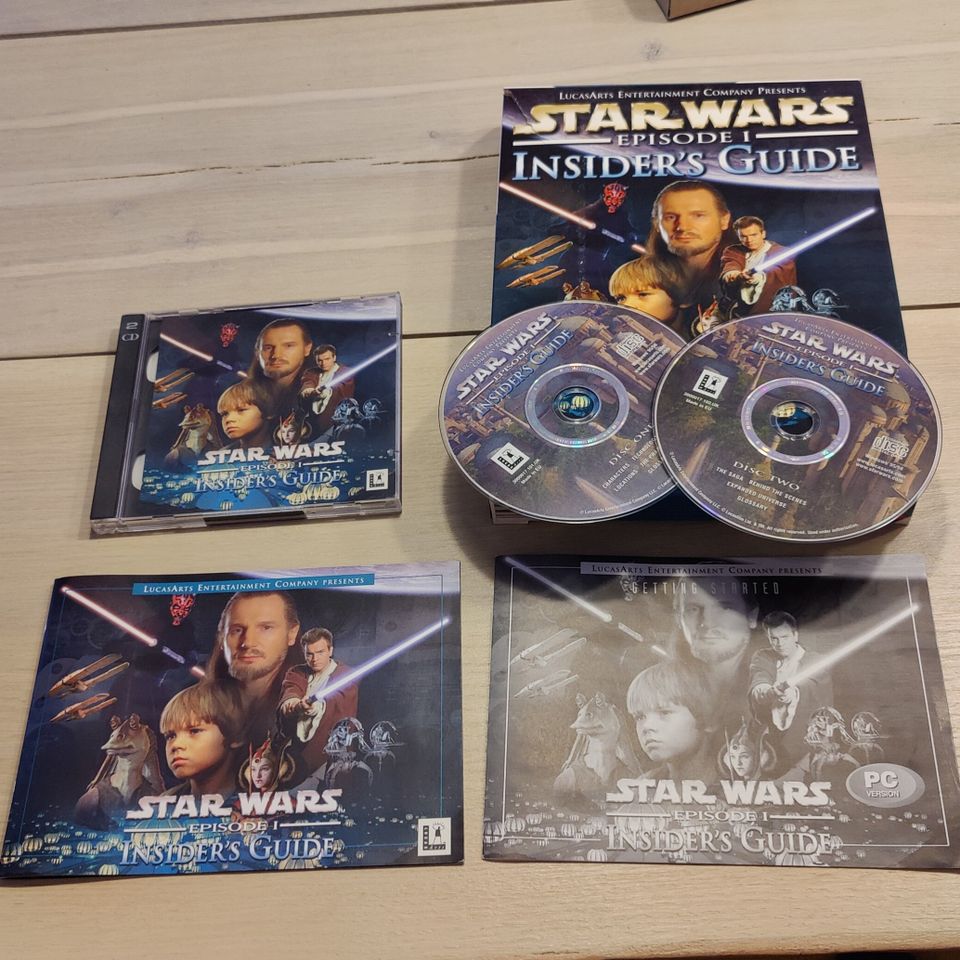 Star Wars The Phantom Menace - Insider's Guide (PC Big Box)