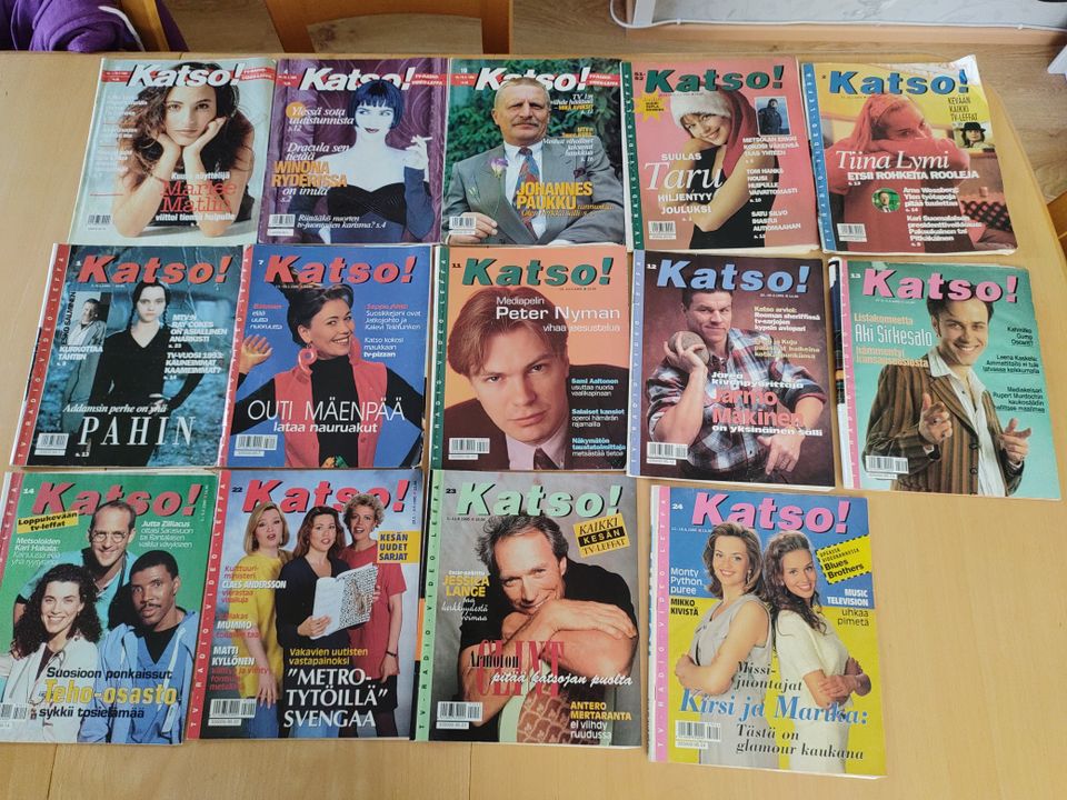 Katso lehtiä v. 1992-1995
