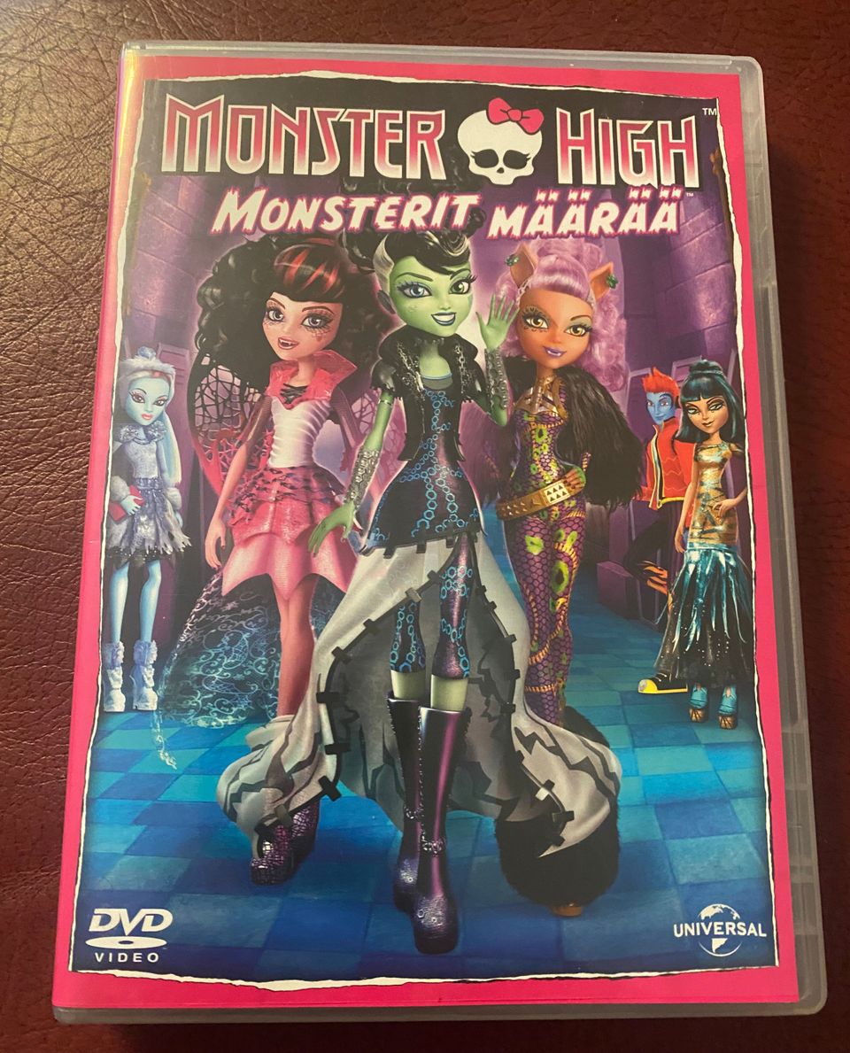 Monster High - Monsterit Määrää DVD