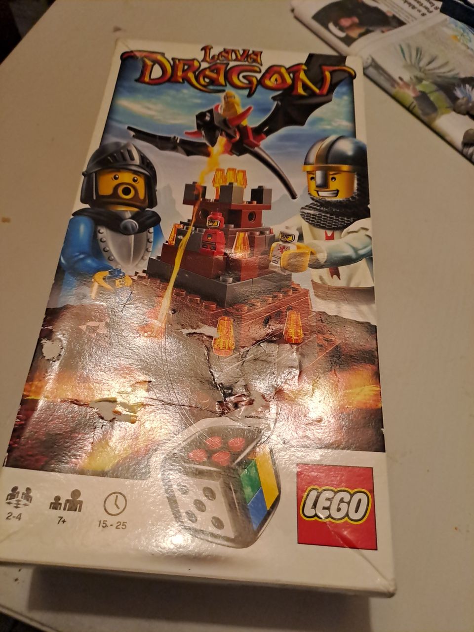 Lego lava dragon peli 3838
