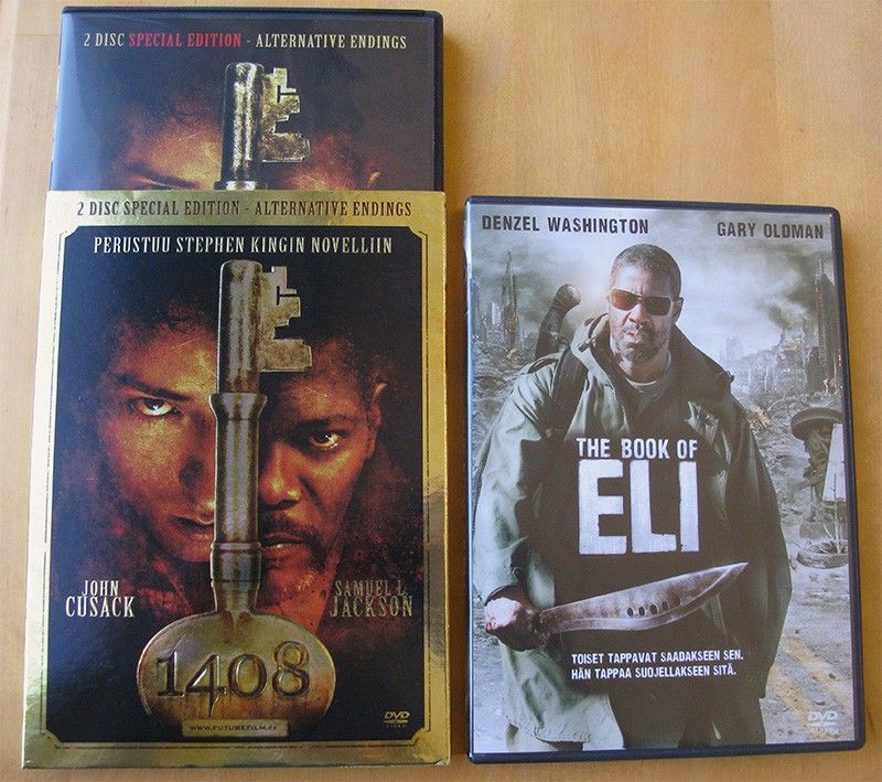 DVD 2 elokuvaa - The Book of Eli ja 1408 (2-dvd)