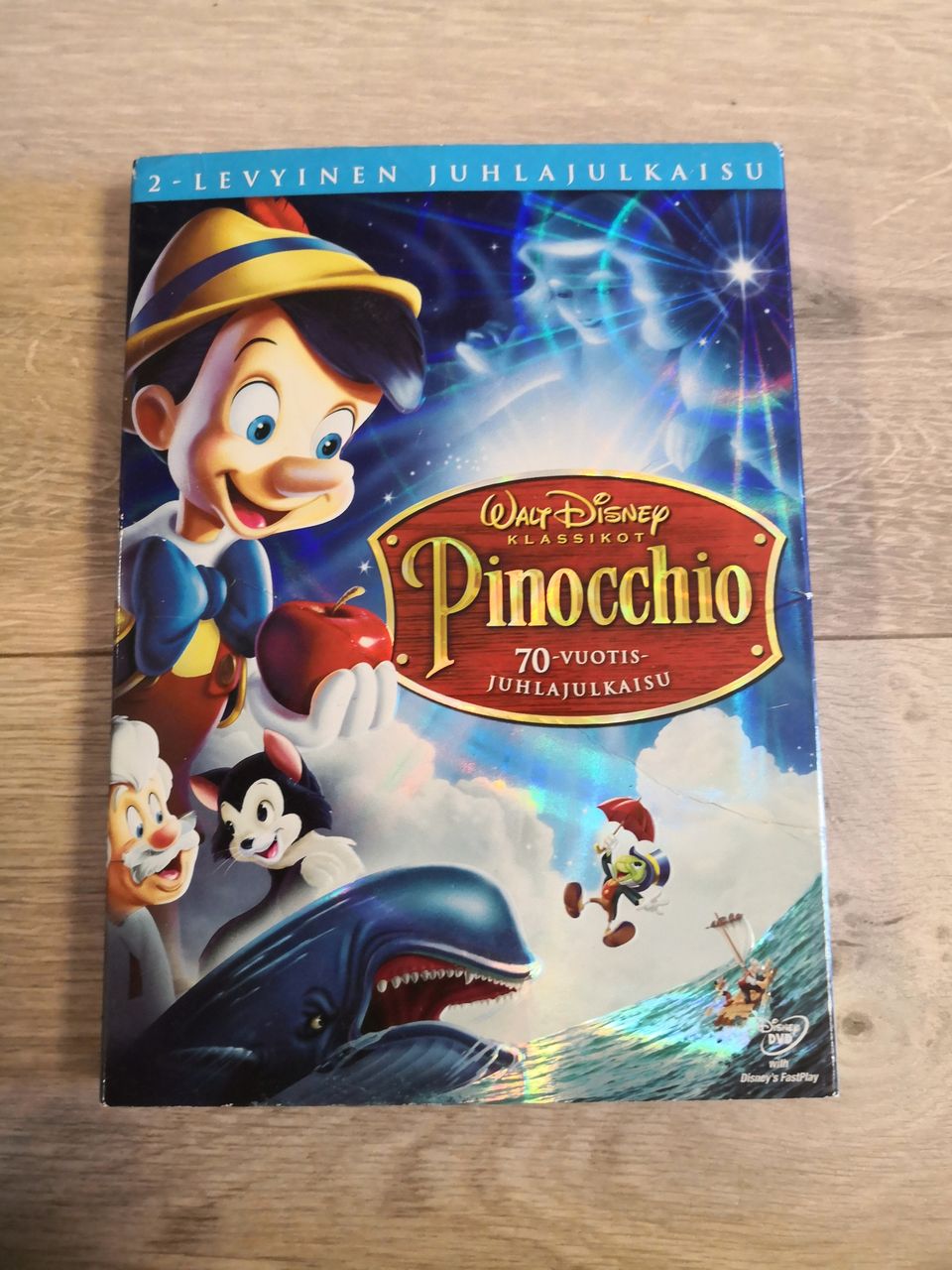 Disneyn Pinocchio 70-vuotis juhlajulkaisu DVD