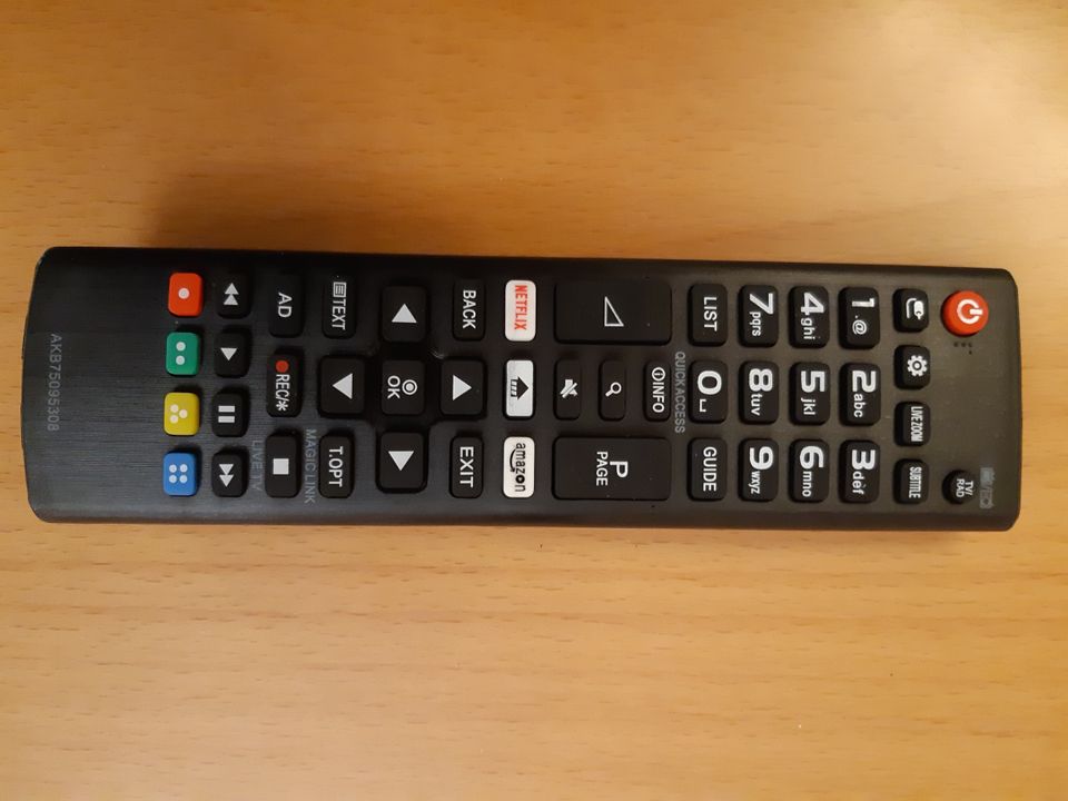 Kaukosäädin LG TV:lle