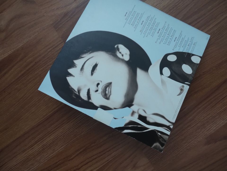 Madonna the immeculate collection LP