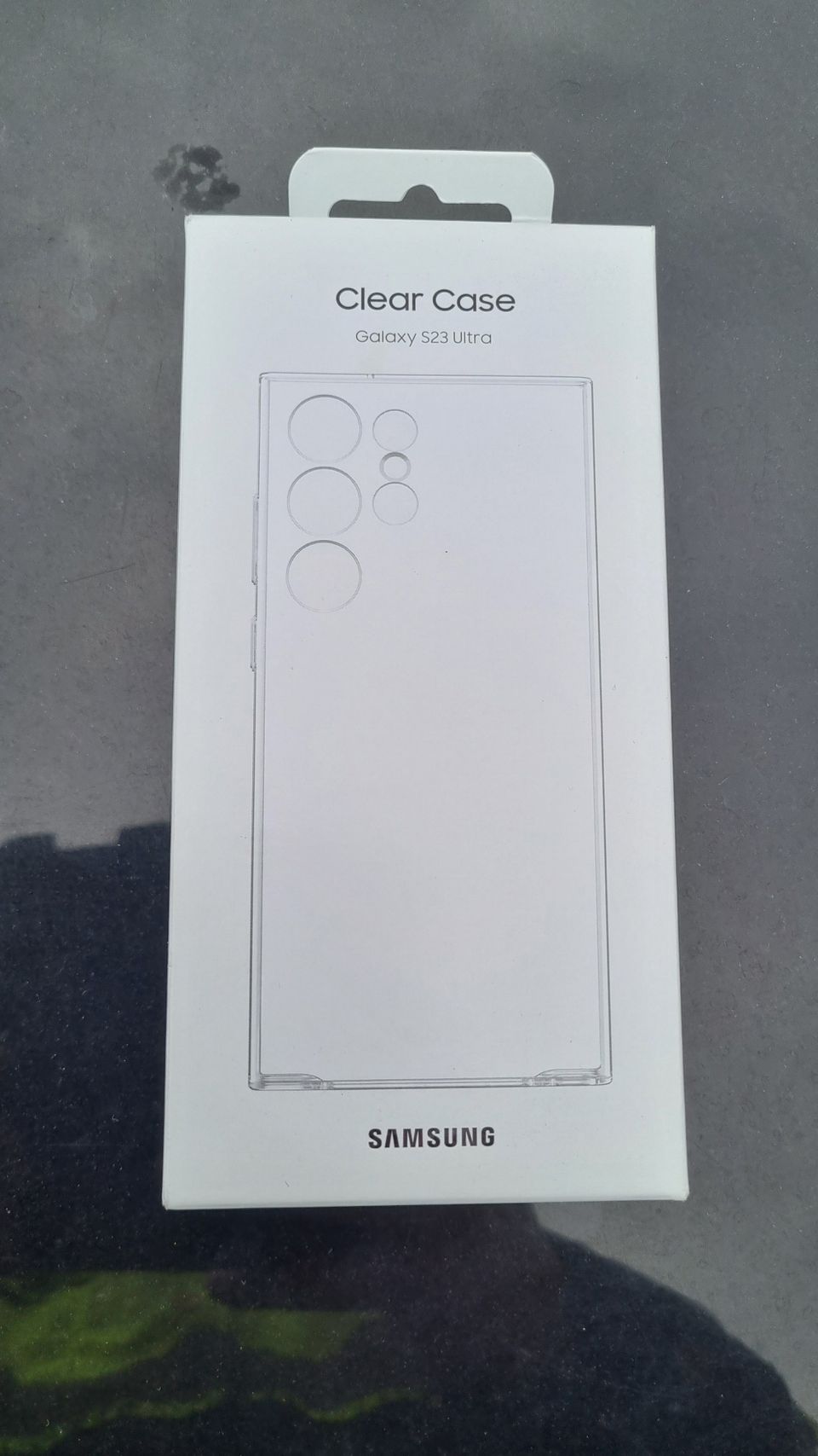 Samsung S23 Ultra clear case suojakuori
