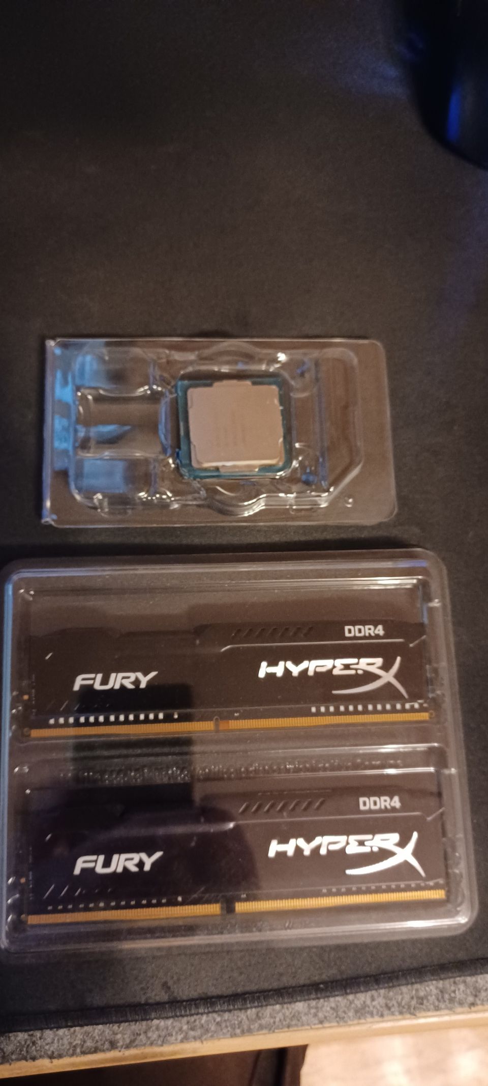 2x8gb Kingston HyperX Fury DDR4 2666MHz CL16