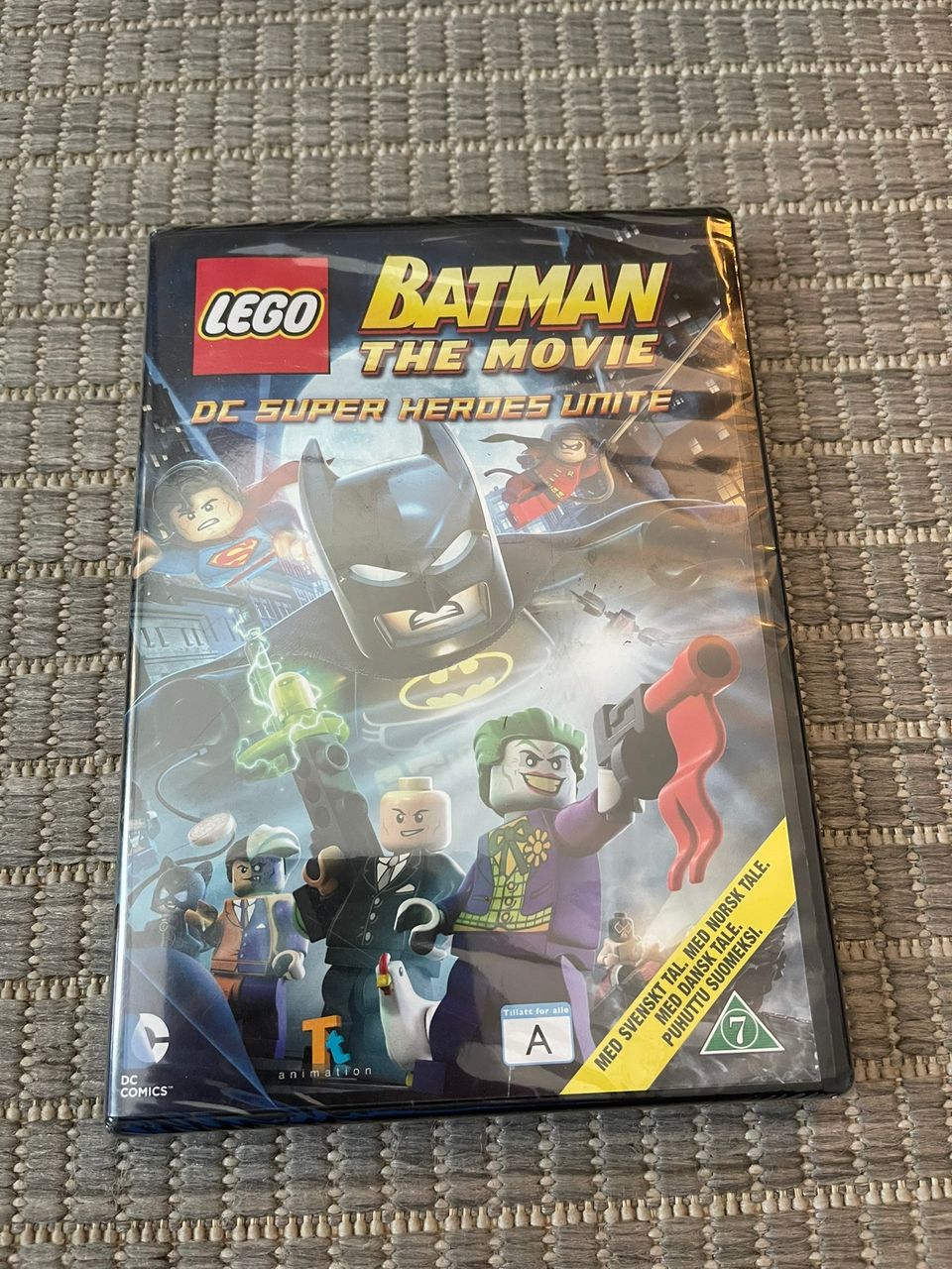 Lego Batman lasten elokuva, uusi Paketissa