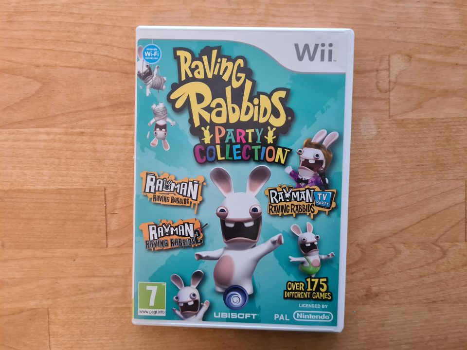 Wii Raving Rabbids Party Collection