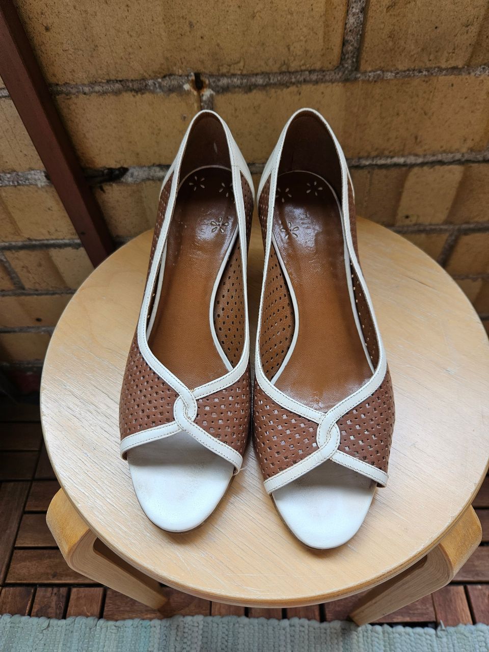 Vintage korkokengät/sandaalit 38