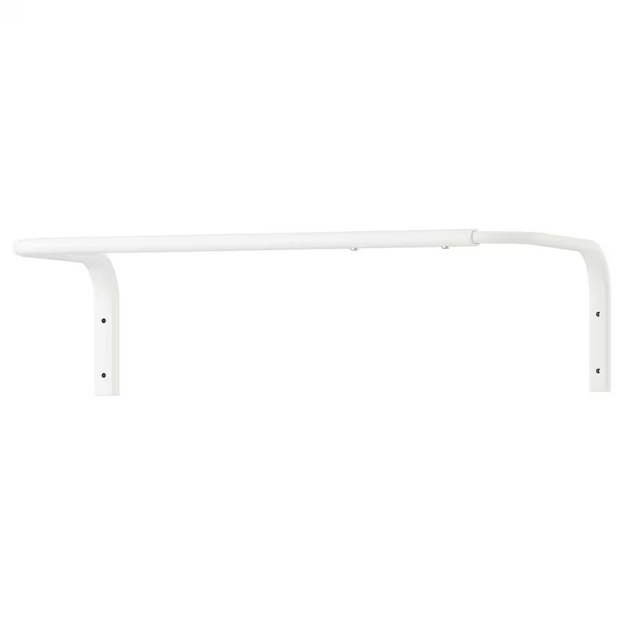 IKEA MULIG Clothes bar, white, 60-90 cm