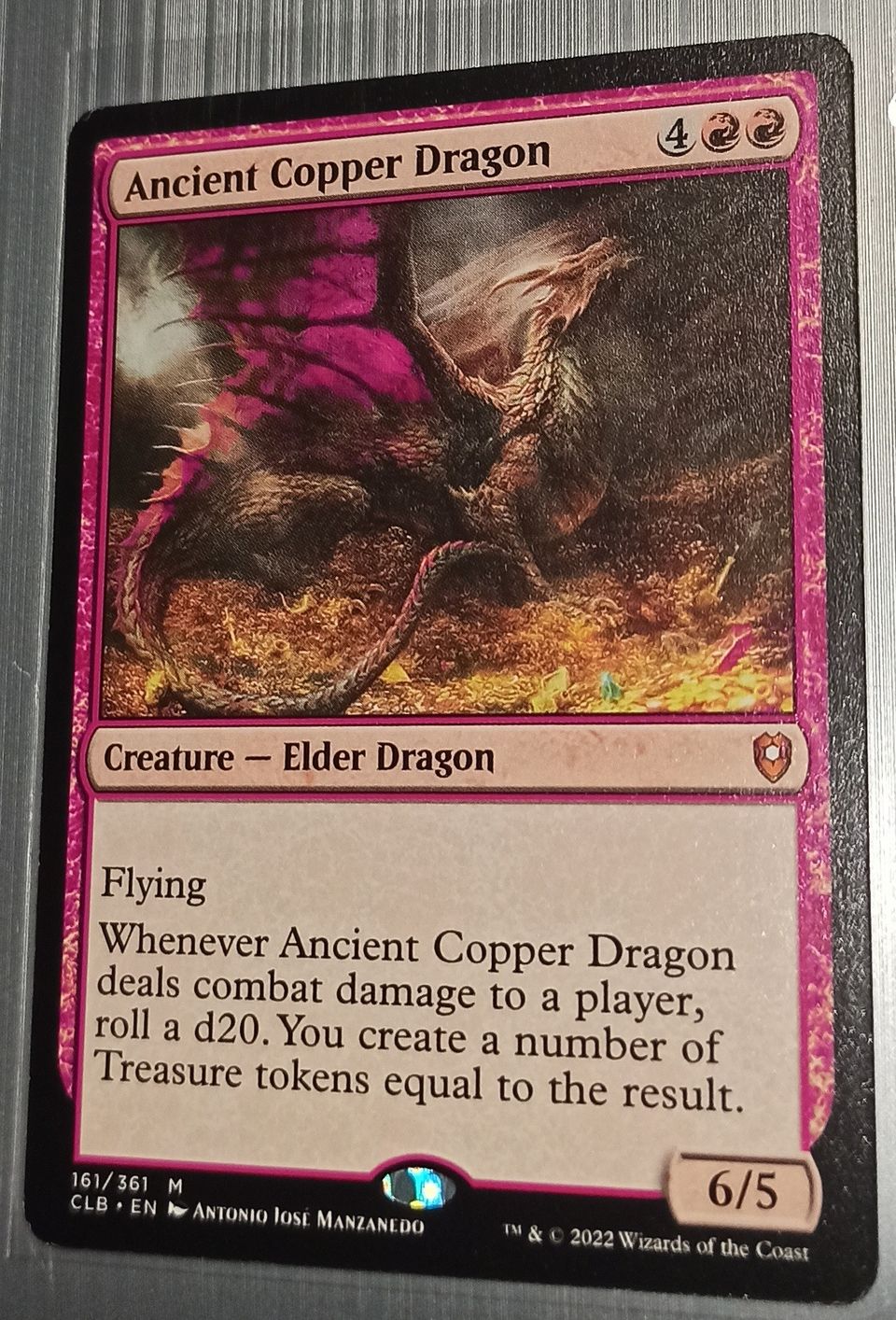 MtG: Ancient copper dragon