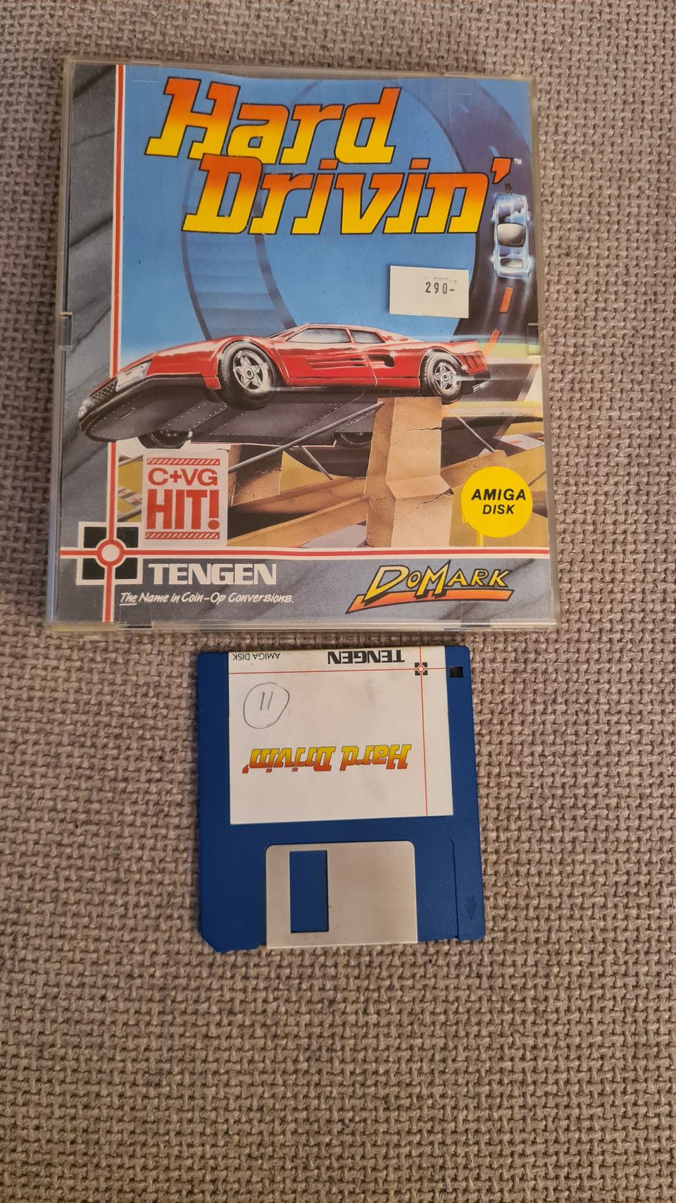 Amiga peli - Hard Driving