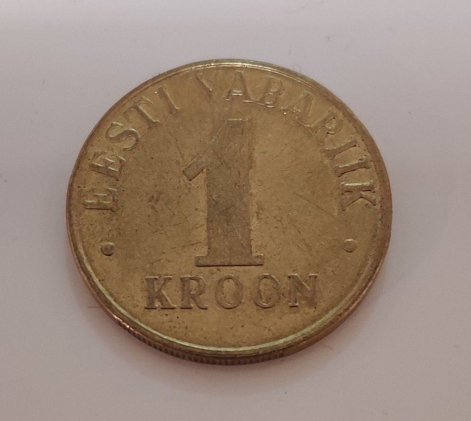 Viron eesti 1 kruunu ja 20 senttiä