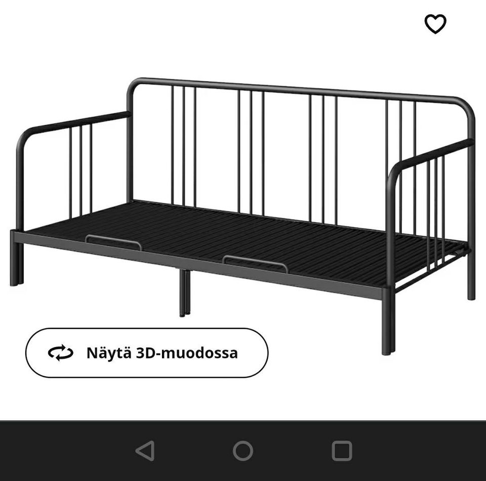 Ikean Fyresdal sohvasänky