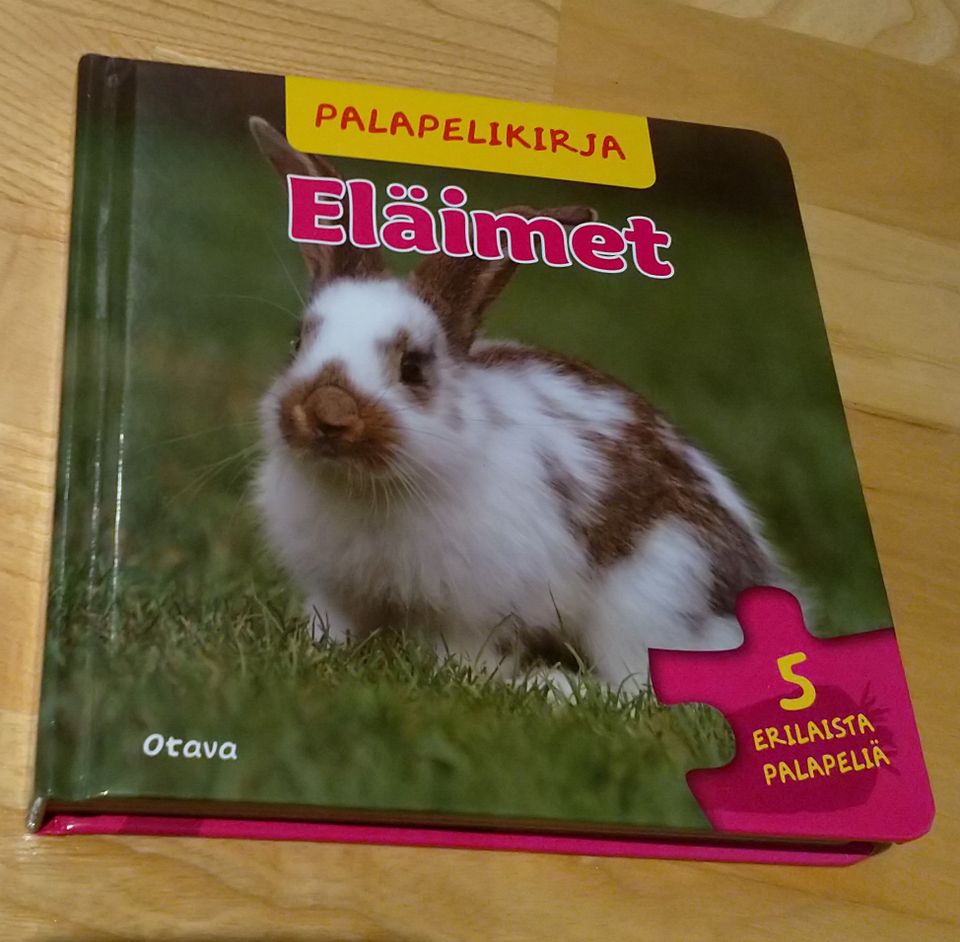 Palapelikirja, eläimet