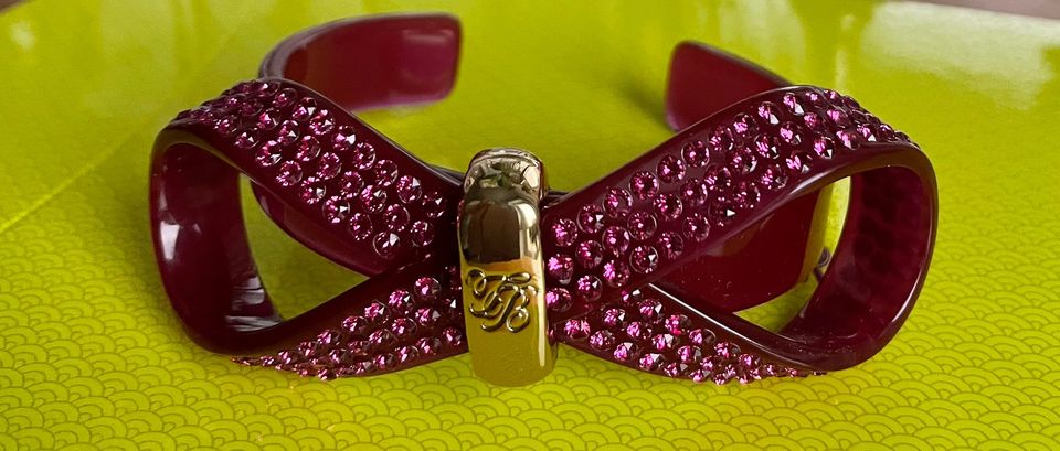 Ted Baker rusetti rannekoru Swarovski kristalli koristeinen UUSI