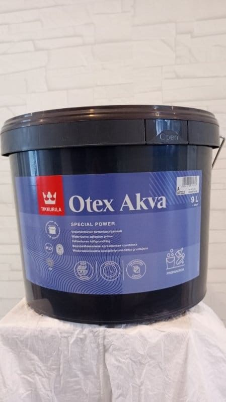 Otex Akva valkoinen maali 9 L