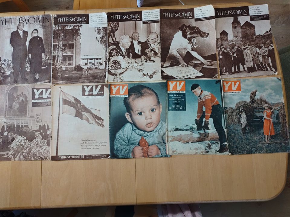 Yhteisvoimin lehtiä v. 1956-1966, 1969