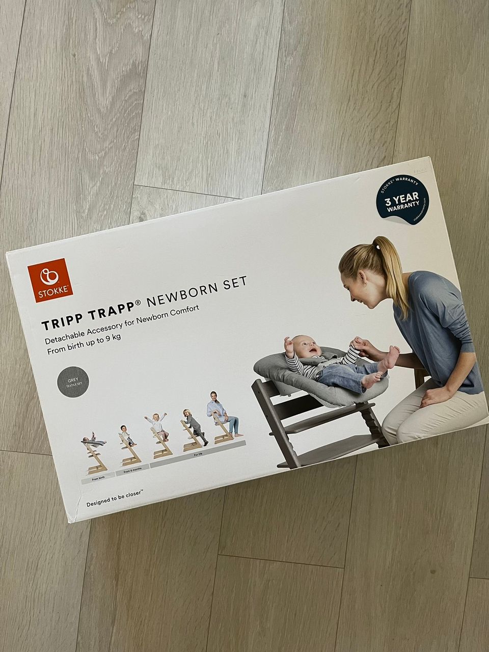 Tripp trapp newborn set (uusi malli)