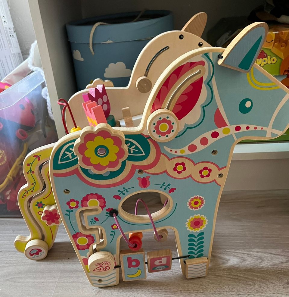 Wooden Horse activity toy