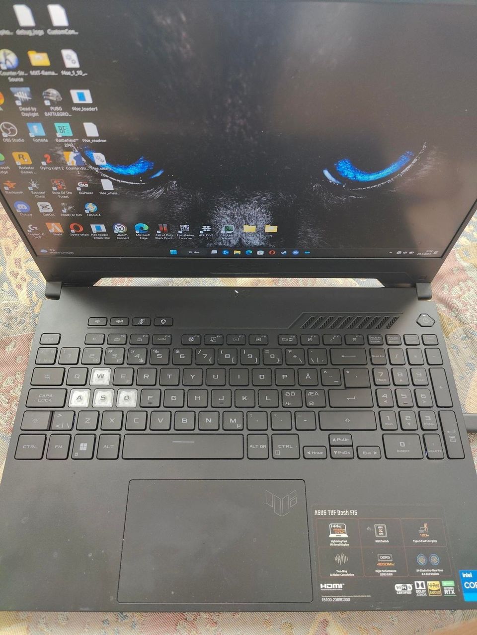 Asus TUF Dash f15