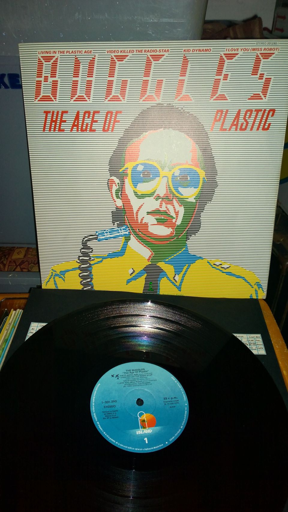 Buggles, The age of plastic vinyyli