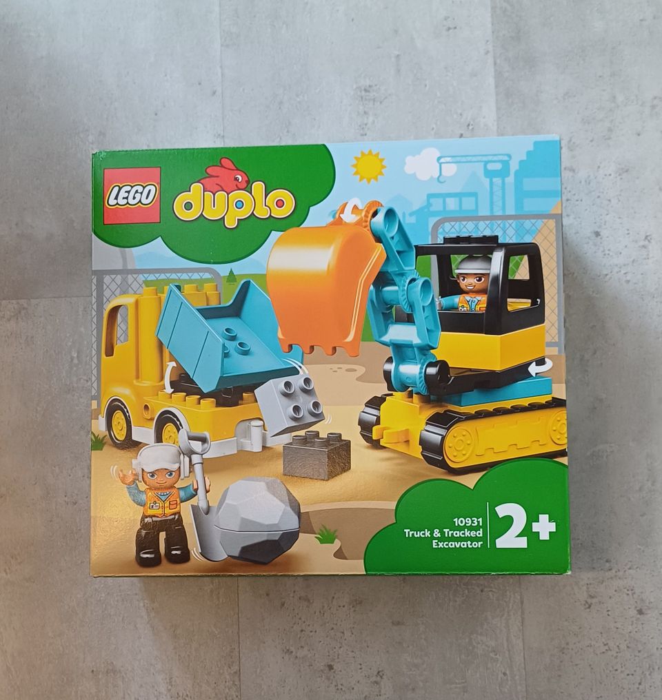Lego duplo työmaakoneet