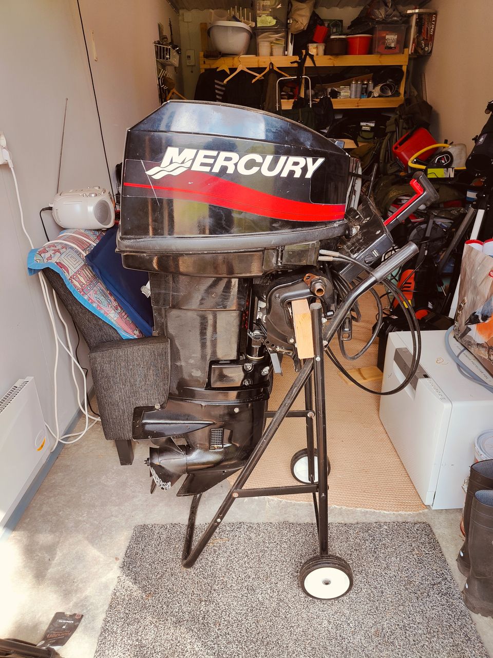 Mercury 20 hp lyhyt riki