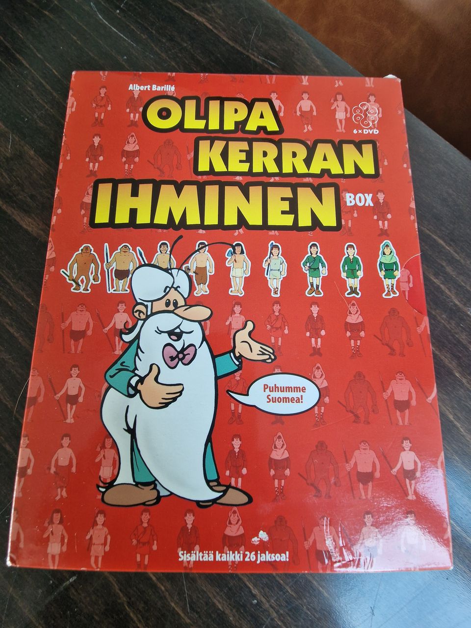 Olipa kerran ihminen dvd boxi