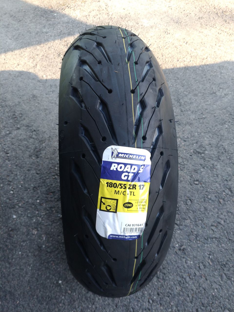 Michelin Road 5GT takarengas