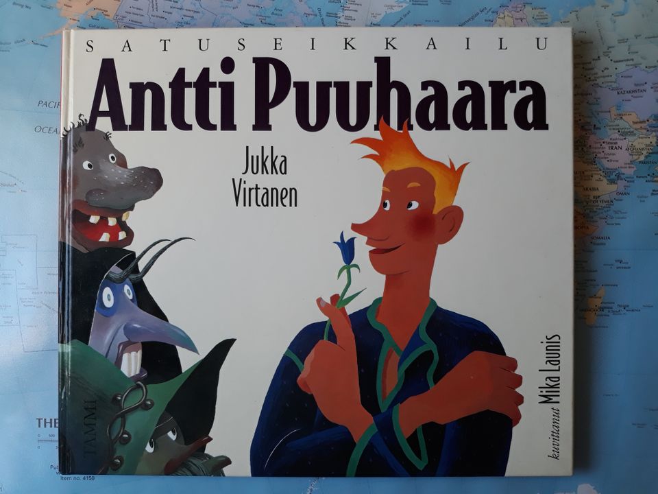 Jukka Virtanen: Antti Puuhaara-satukirja