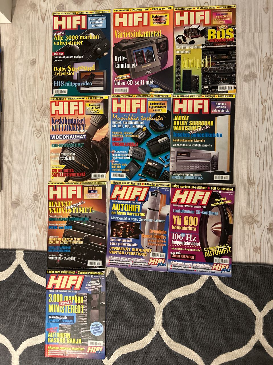 Hi-Fi lehden 1995 vuosikerta