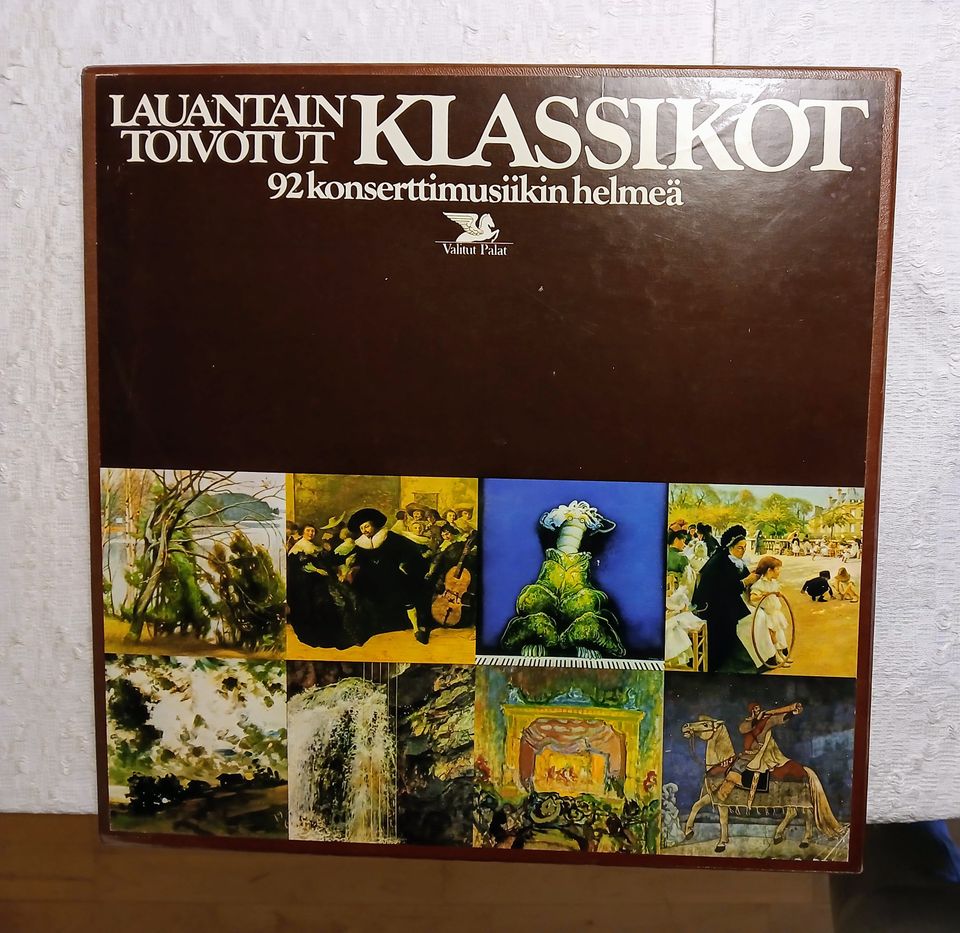 Lauantain toivotut klassikot - 8 LP-levyn kokoelma