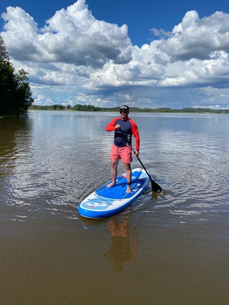 Vuokrataan kaksi Mistralin SUP-lautaa, 20e/vrk/lauta