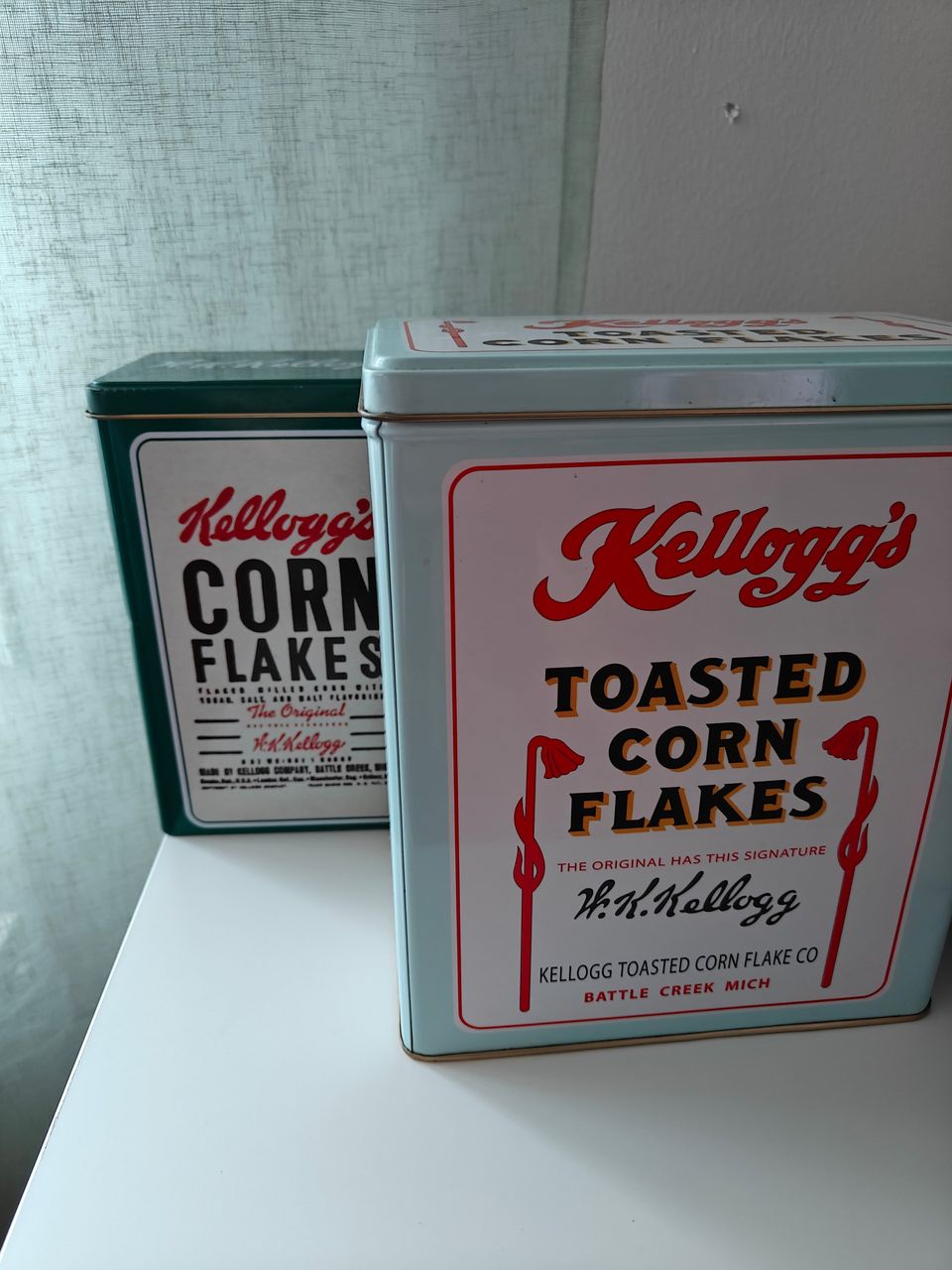 Kellogg's vintage tyyliset säilytyspurkit